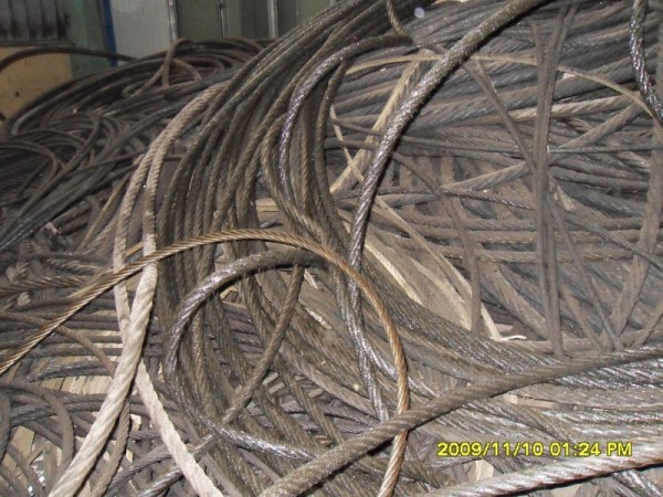 收購各種型號廢舊鋼絲繩產(chǎn)品圖片