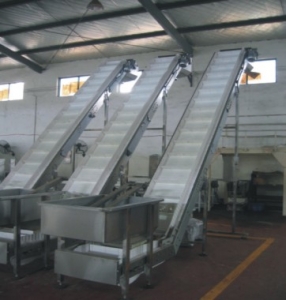 模塊式塑料網帶輸送機