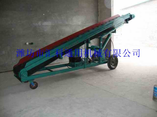 匯科通用機械生產(chǎn)移動式皮帶輸送機，螺旋刮產(chǎn)品圖片