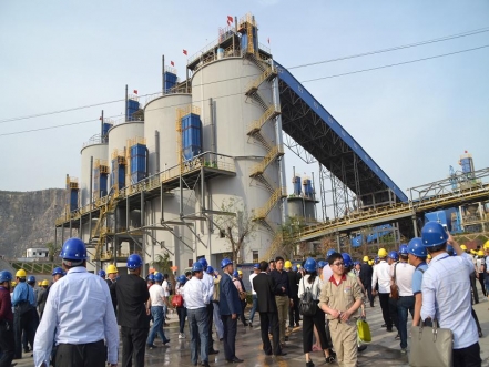 中譽(yù)鼎力精品砂石骨料推介會(huì)（記者隨嘉賓一起來(lái)孟電集團(tuán)生產(chǎn)線(xiàn)現(xiàn)場(chǎng)考察）