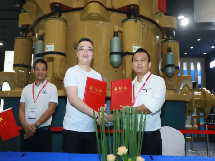 順達重礦集團赴第六屆廣州砂石展 展會首日達成簽約