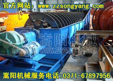 礦漿螺旋分級機|云南礦漿螺旋分級機價格生產(chǎn)商選嵩陽機械產(chǎn)品圖片