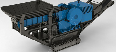 履帶移動(dòng)式破碎站