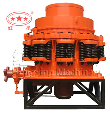 先進(jìn)圓錐破碎機(jī)，唐山秦皇島較值得夸獎(jiǎng)的紅星圓錐破產(chǎn)品圖片