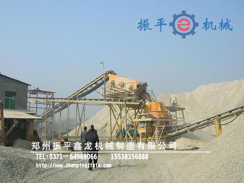 秦皇島自主搭配配置的砂石料生產(chǎn)線性能特點產(chǎn)品圖片
