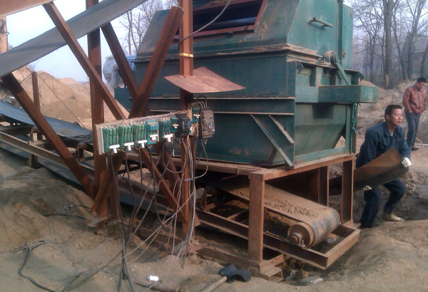 干選磁選機，干選設備，磁選設備河南業(yè)恒磁選制造廠家