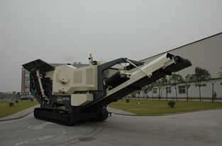 移動式破碎站，破碎機(jī)設(shè)備，履帶式移動破碎站產(chǎn)品圖片