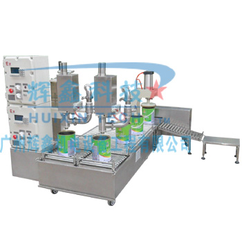 DCS-30B-FB-II-D自動計量雙頭液體灌裝機產(chǎn)品圖片