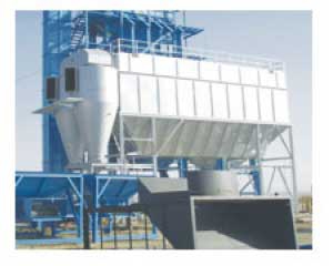 西安市建材廠JHF型脈沖反吹扁布袋除塵器產(chǎn)品圖片