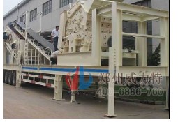 供應(yīng)鄭州威力特反擊式移動破碎站產(chǎn)品圖片