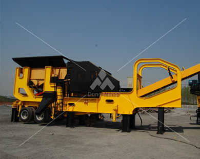 顎破移動式破碎站(輪胎)