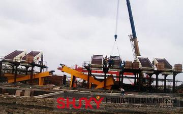 篩分移動破碎站產(chǎn)品圖片