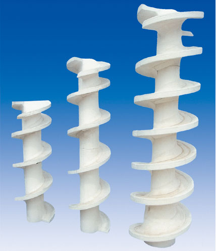 真空擠磚機耐磨螺旋絞刀.耐磨螺旋.耐磨絞籠 產(chǎn)品圖片