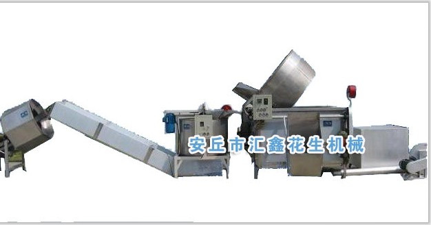 酒鬼花生，鹵味花生、椒鹽花生米生產(chǎn)線，油炸花生米生產(chǎn)線，花生設(shè)備產(chǎn)品圖片