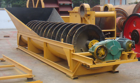 沙場(chǎng)洗沙機(jī)器設(shè)備,螺旋式洗沙機(jī),輪斗產(chǎn)品圖片
