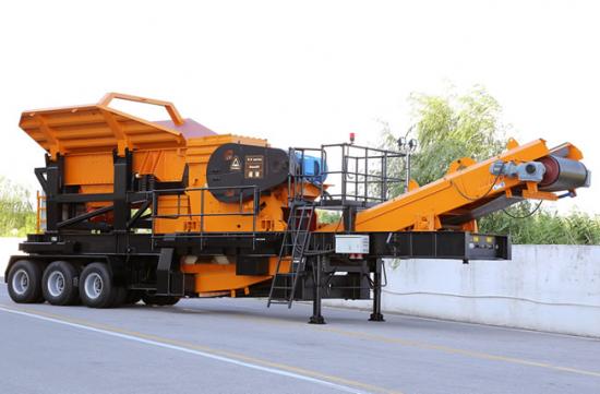 山寶CW710J輪式移動破碎站