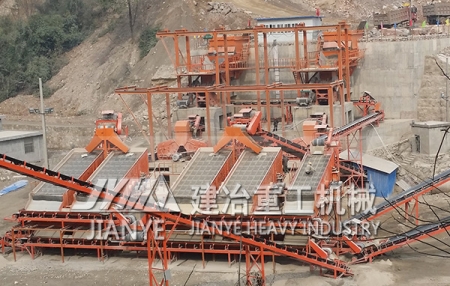 大型石料生產(chǎn)線|粗骨料加工設備|大型砂石料生產(chǎn)線|建筑石子破產(chǎn)品圖片