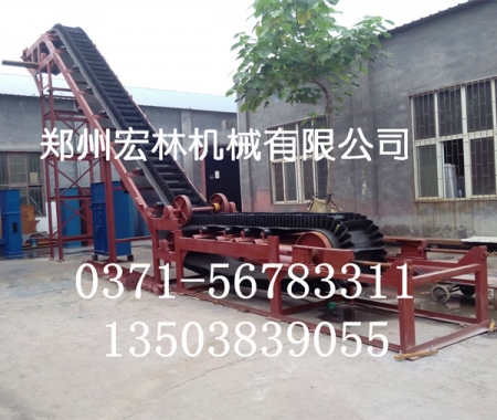 大傾角擋邊帶式輸送機(jī)產(chǎn)品圖片