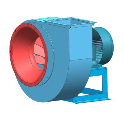 云南省保山市Y5-47 型離心引風(fēng)機(jī)