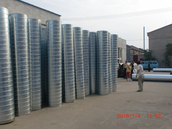 螺旋風(fēng)管生產(chǎn)廠家產(chǎn)品圖片