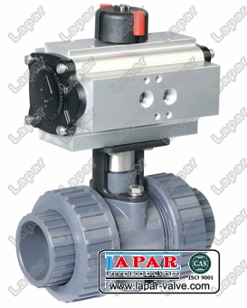 供應(yīng)耐腐蝕氣動塑膠球閥