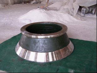 紅蘋果鑄造軋臼壁、多缸圓錐破定錐襯板、復合圓錐破碎機軋臼