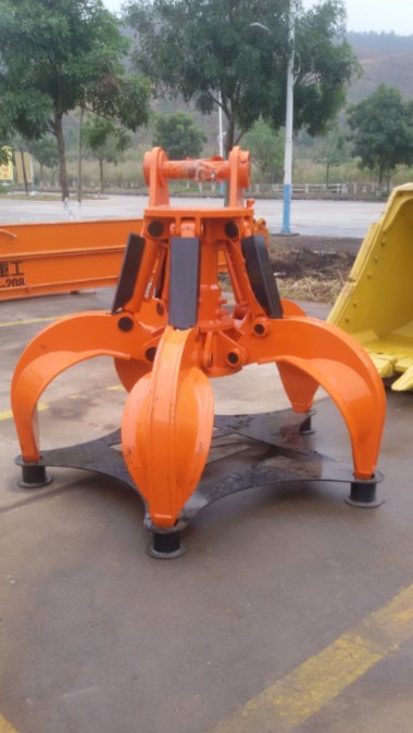 供應(yīng)各類品牌挖掘機抓鉗器蓮花鉗產(chǎn)品圖片