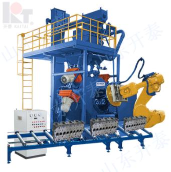 QJ機(jī)械手式拋丸清理機(jī)