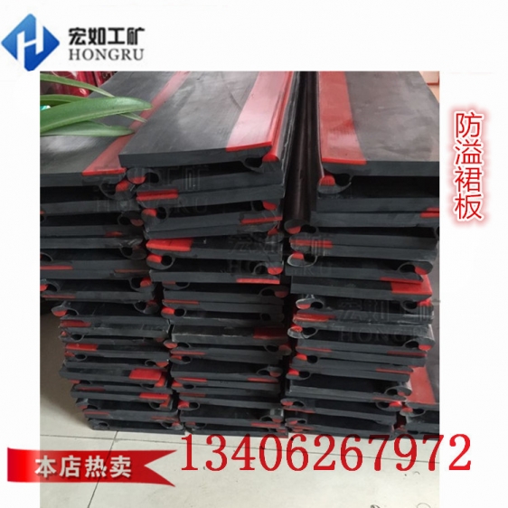 Y型皮帶機防溢裙板產品圖片