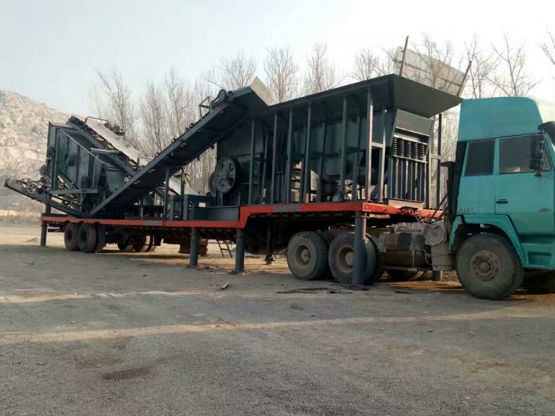 PYDCS---1216型移動(dòng)式破碎站