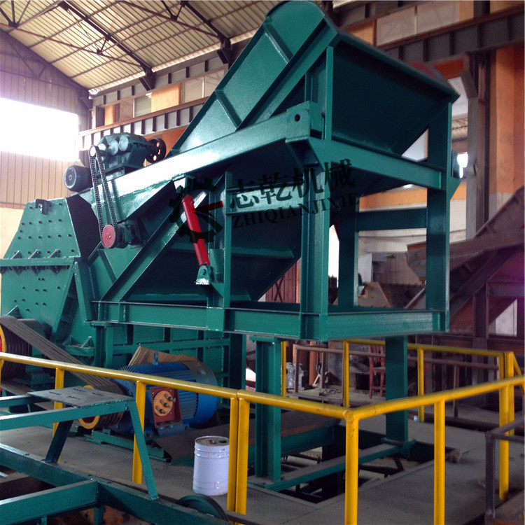 全自動(dòng)廢鋼金屬粉碎破碎機(jī)?回收站車架鐵包破碎機(jī)?全能金屬粉碎機(jī)