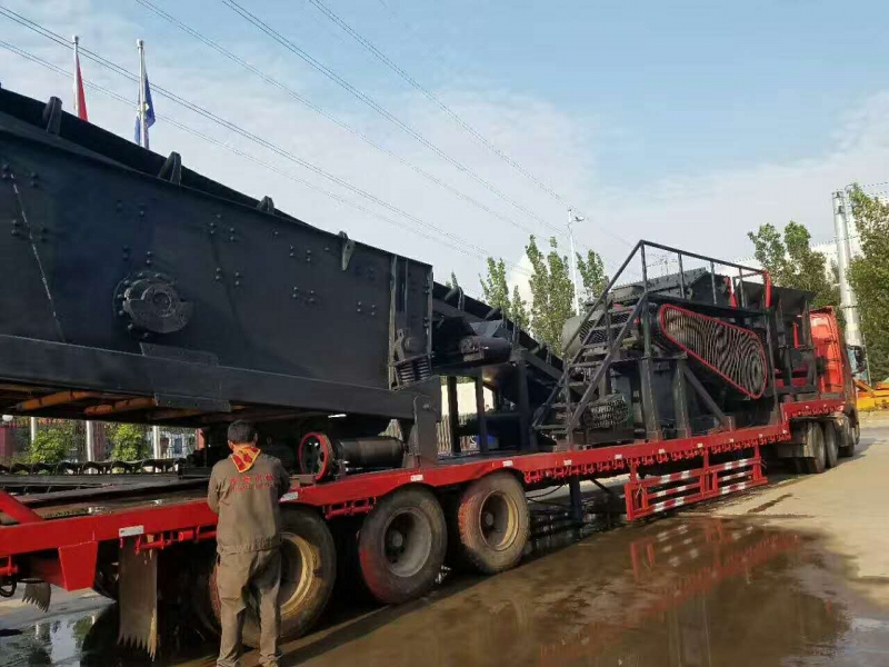 移動(dòng)破碎機(jī) 移動(dòng)破碎站 