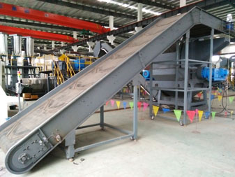 纖維胎回收造粒生產(chǎn)線