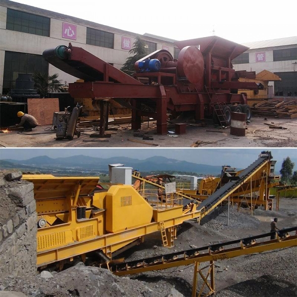 山米石移動(dòng)破碎站發(fā)往陜西渭南  山石產(chǎn)品圖片