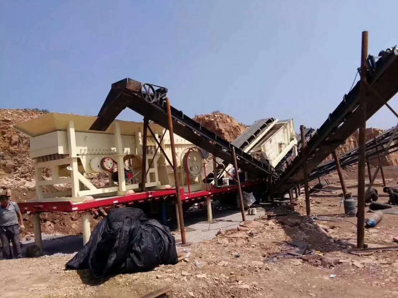 少林礦機(jī)專業(yè)生產(chǎn)移動破碎站