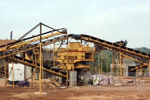 河卵石人工沙 河卵石打沙機械