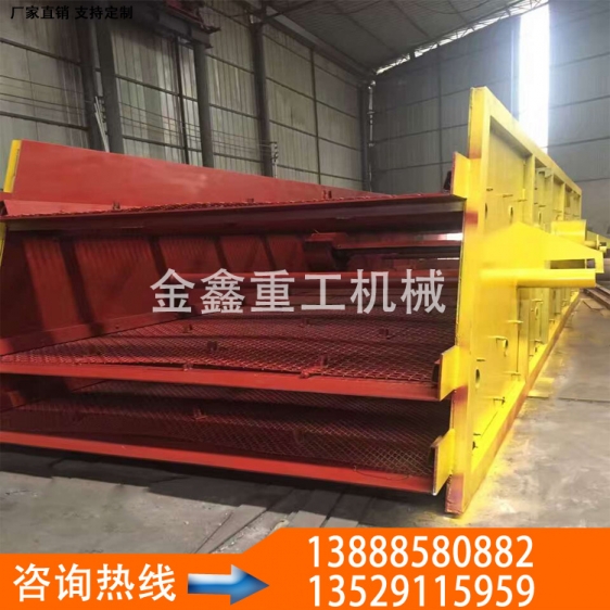 直線振動(dòng)篩機(jī)械 多層石料分選振動(dòng)篩 砂石生產(chǎn)線振產(chǎn)品圖片