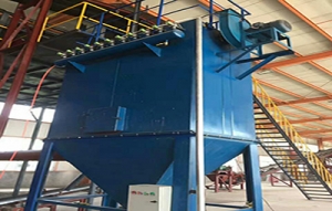 鑄造廠2噸中頻爐除塵器制作廠家