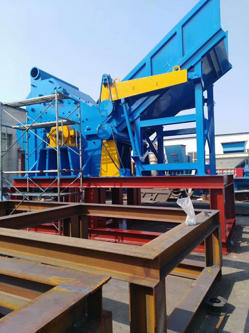 大型	廢鐵破碎機(jī)多少錢(qián)一臺(tái)產(chǎn)品圖片