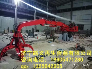 批發(fā)抓鋼機(jī)輪式液壓抓木器