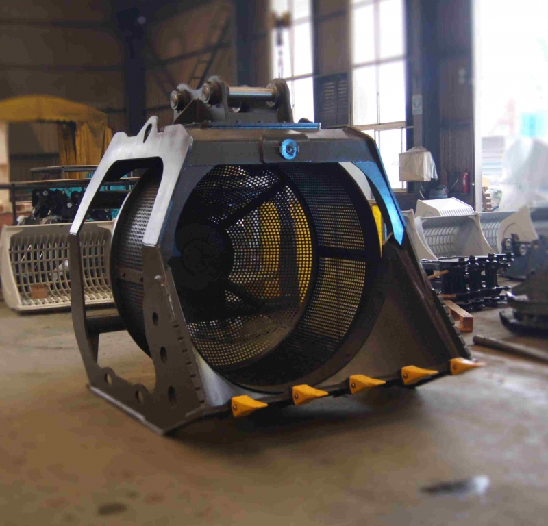 浙江專(zhuān)供滾筒篩分斗卡特323滾筒篩產(chǎn)品圖片