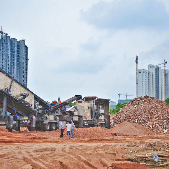 建筑垃圾處理設(shè)備 破碎篩分一體機(jī)