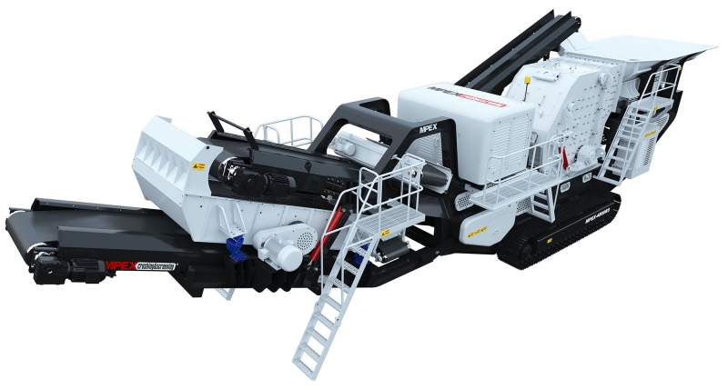 派克斯履帶式移動反擊式破碎站