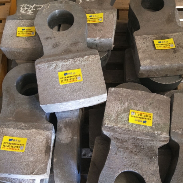 錘式破碎機(jī)錘頭 耐磨錘頭 Cr26高鉻合金錘頭 雙金屬?gòu)?fù)合錘頭 甩錘