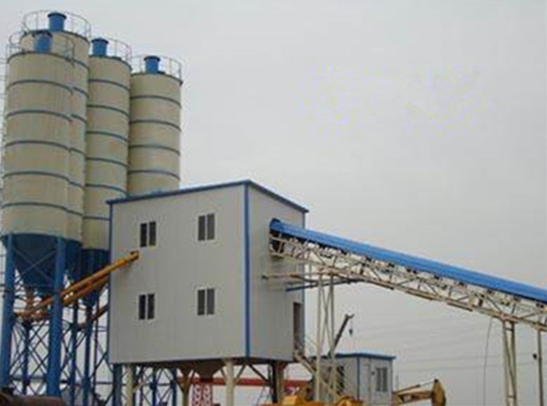 實用方便HZS90混凝土攪拌站廠家