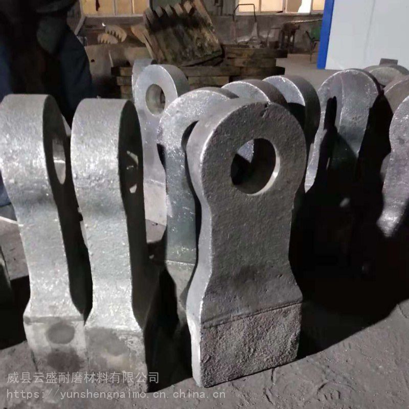 雙金屬合金錘頭 耐磨錘頭 破碎機(jī)錘產(chǎn)品圖片