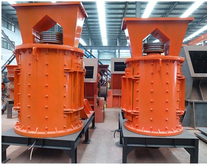 金屬破碎制砂機(jī)立軸沖擊破碎機(jī)機(jī)制砂生產(chǎn)線 V型立式細(xì)產(chǎn)品圖片