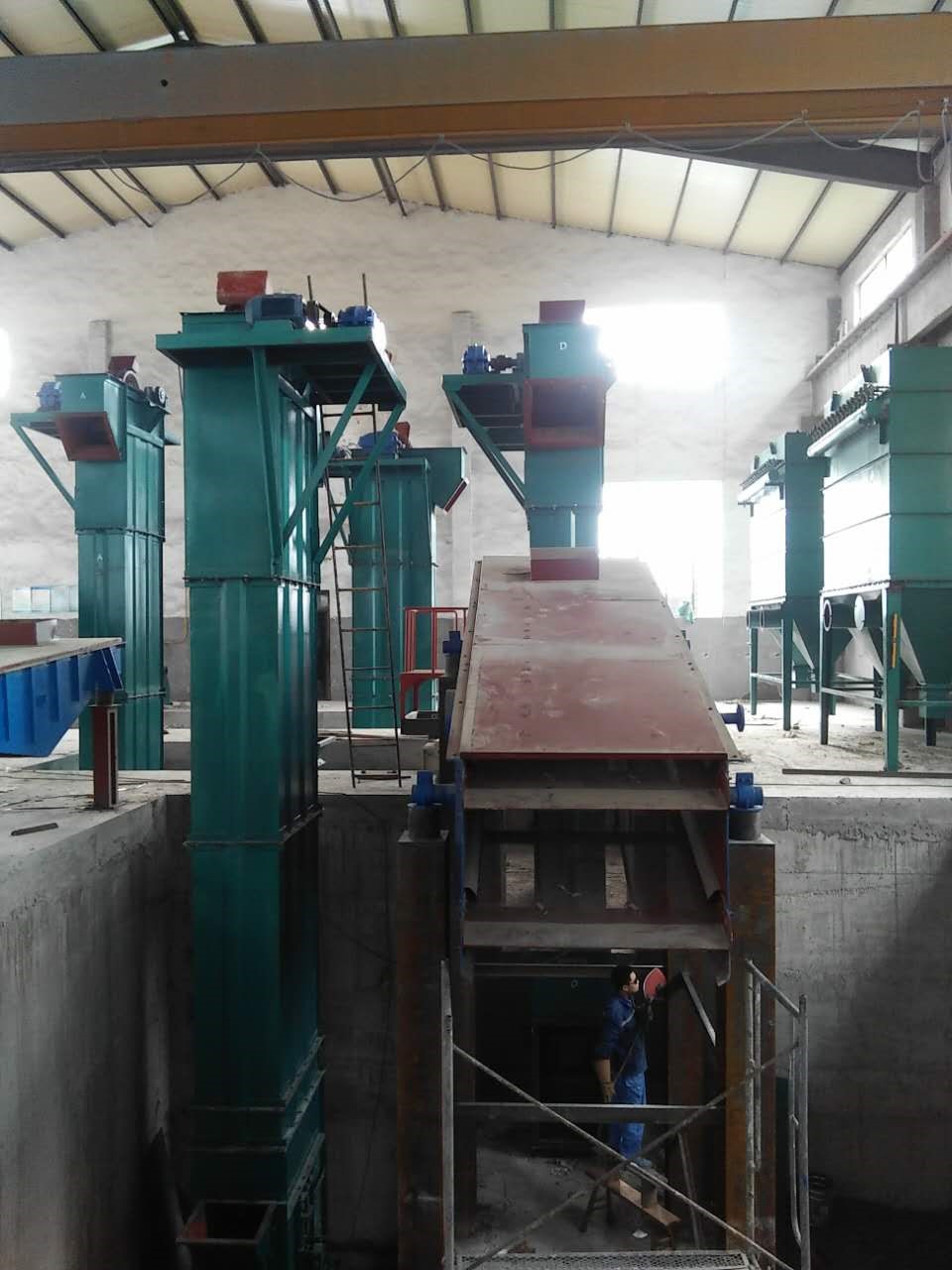 皮帶斗式提升機(jī)   碳素石油焦