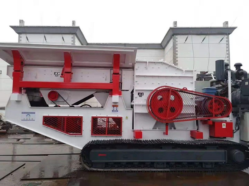 廠家直銷移動(dòng)破碎站