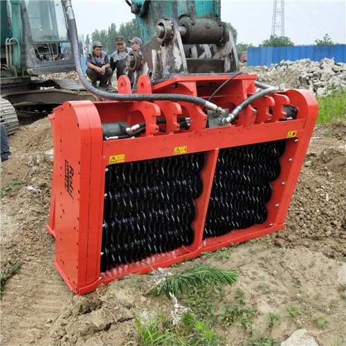 土壤修復(fù)破碎篩分斗 銳臂篩分鏟斗